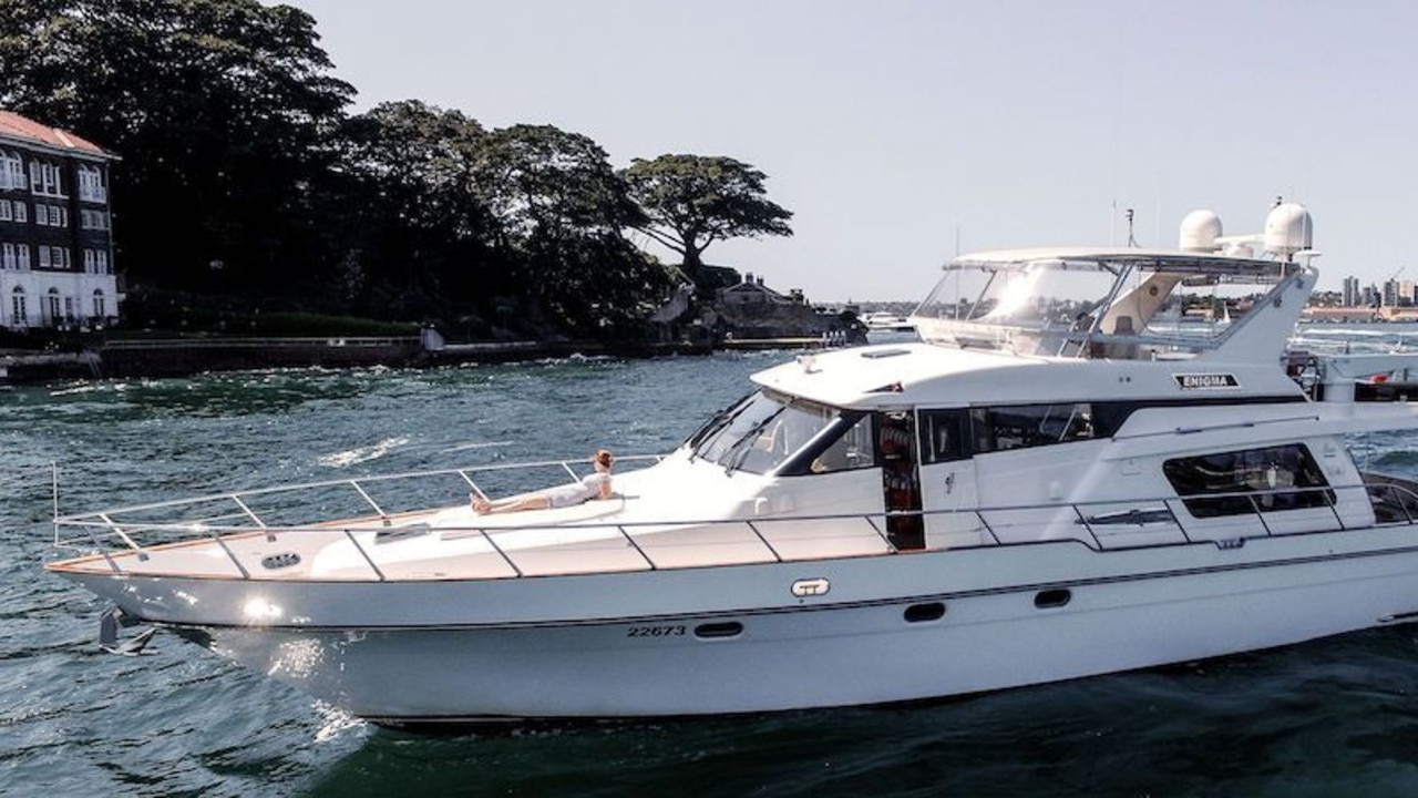 Charter boat company Any Boat is offering a last-minute alternative for Sydneysiders to watch the New Year's fireworks on the harbour. Picture: supplied