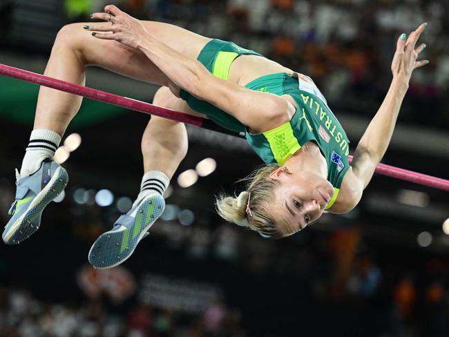 Eleanor Patterson is hopeful of making it to the 2032 Games in Brisbane. Picture: Ben Stansall /AFP