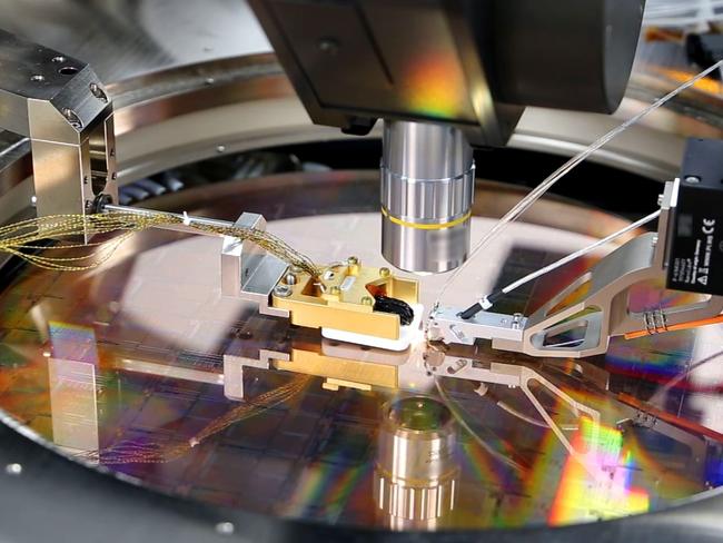 A PsiQuantum wafer. Picture: Supplied