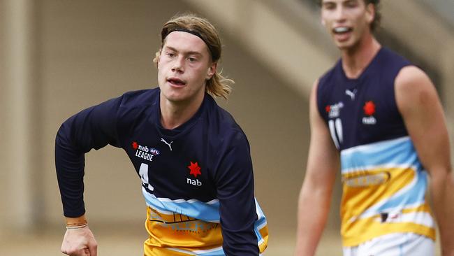 The favourite for this seasons number one pick, Harley Reid. Picture: Daniel Pockett - AFL Photos