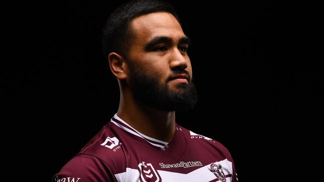 Titmuss was a promising up-and-coming Manly star. Picture: NRL Photos