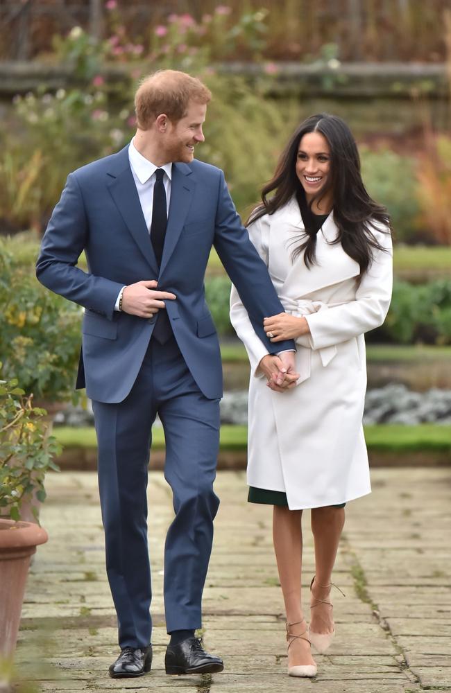 The conversation happened prior to Harry and Meghan’s engagement in November 2017. Picture: Dominic Lipinski/PA Wire