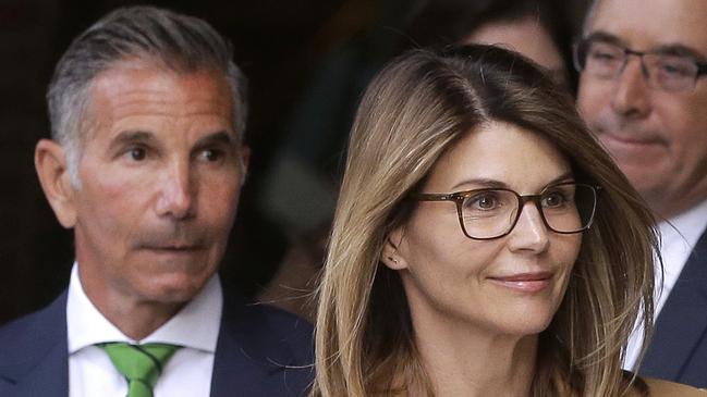 Actress Lori Loughlin is also embroiled in the college admissions scandal. Picture: AP 