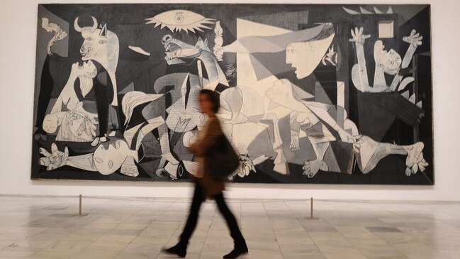 Pablo Picasso's Guernica at Reina Sofia. Picture: Getty Images