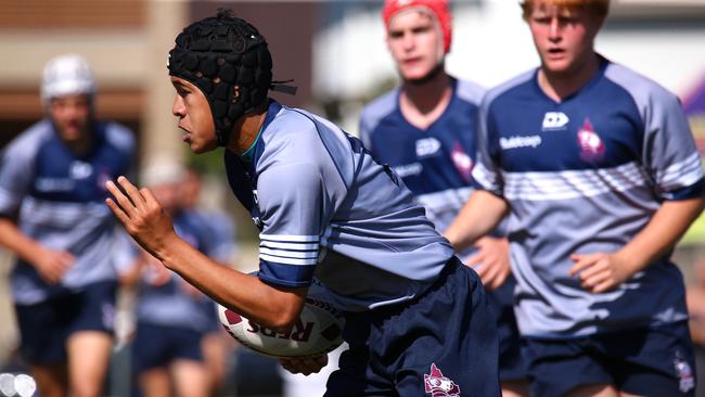 Emerging Reds under 15 and 16 carnival in 2022 - Jeremiah Patea. Picture David Clark