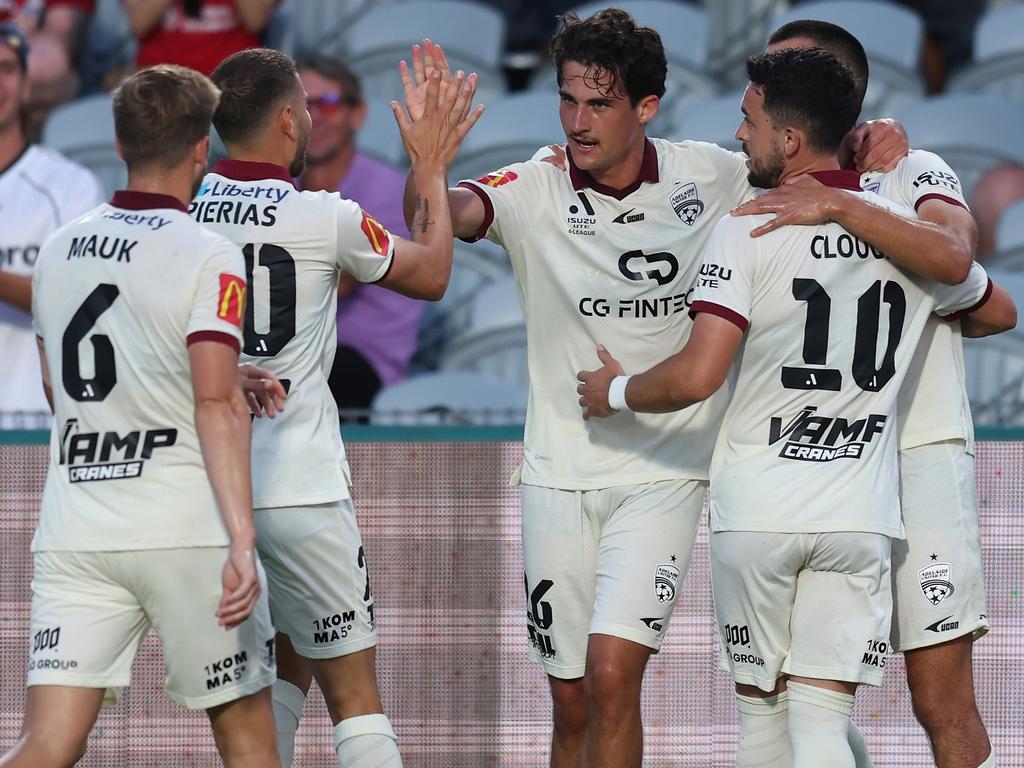 Adelaide United face their biggest challenge of the season. Picture: Scott Gardiner/Getty Images