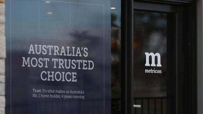 Metricon customers say they’ve been forced to fork out $100,000 in extra fees. Picture: David Caird