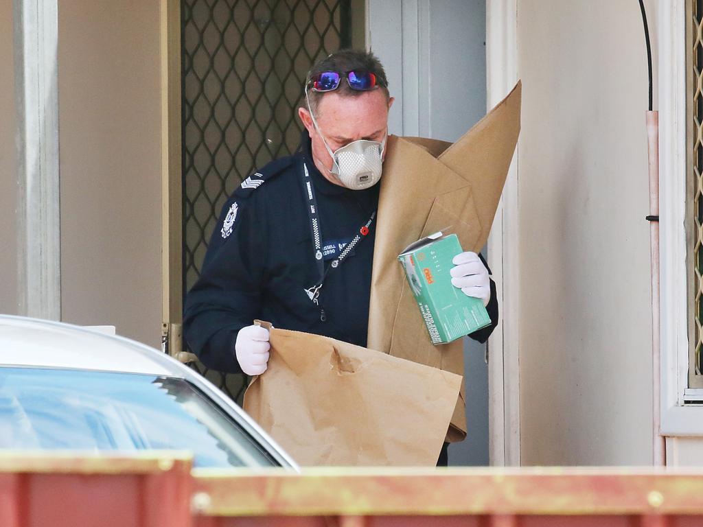 Police have been gathering evidence. Picture: Jackson Flindell/The West Australian