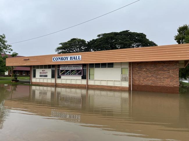 Flooding in Ingham on Tuesday, February 4. Photo: Cameron Bates