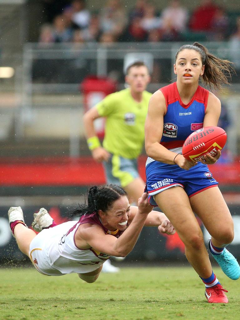 Conti was best on ground in the AFLW grand final. Picture: AAP