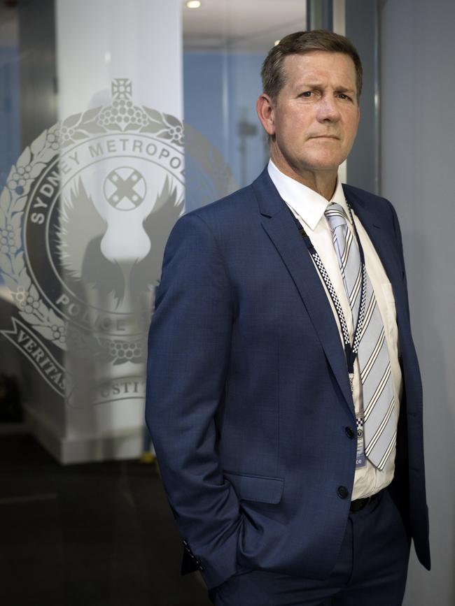 Actor Rhys Muldoon as Detective Chief Inspector Andrew Newell in new six-part TV police drama North Shore. Picture: Daniel Asher Smith