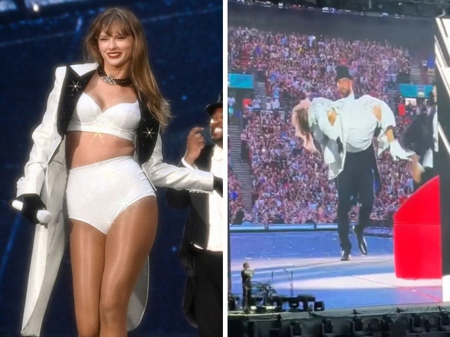 Swift joined by surprise guest on stage