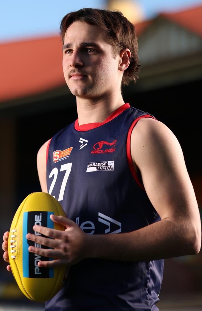 Will Rowlands has been picked up by the Gold Coast Suns in the 2023 AFL Rookie Draft. Picture: SANFL/Cory Sutton