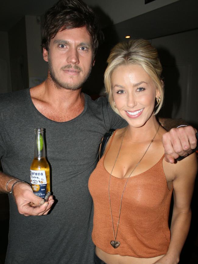 Sean Graves and Jennifer Kachel at Surfers Paradise Beer Garden.