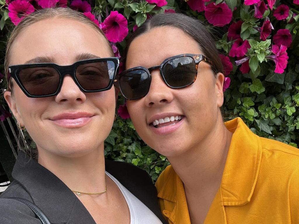 The pair began dating during the 2021 Tokyo Olympics. Picture: Instagram