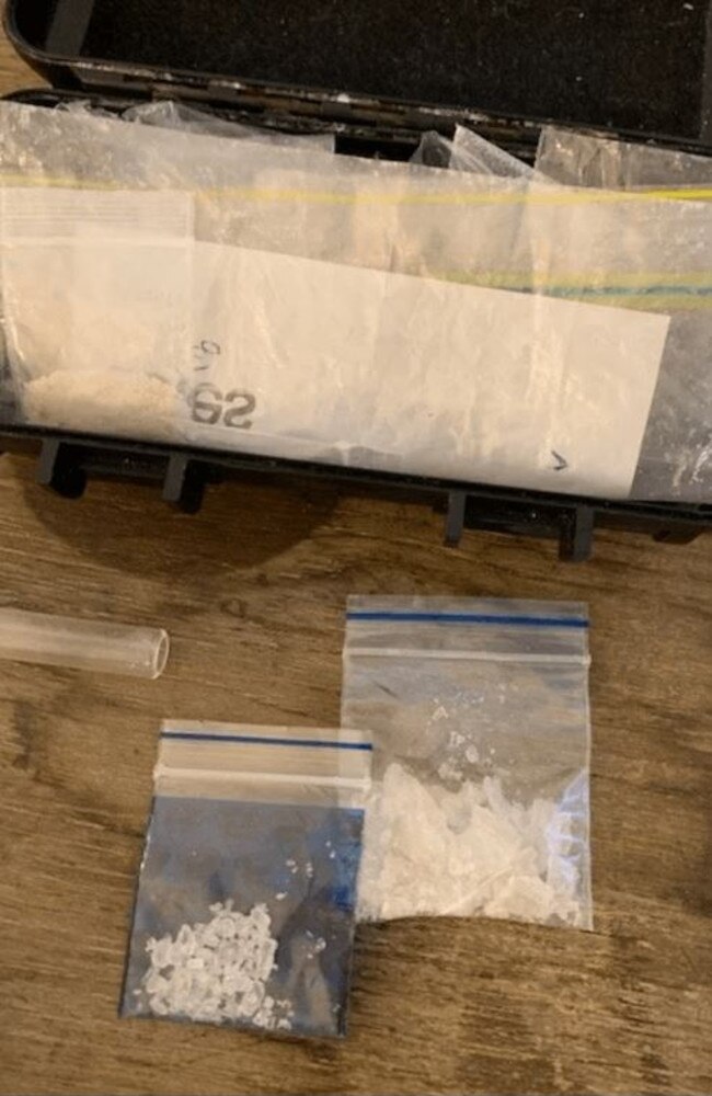 Police allege they located over $15,000 in cash, two firearms, more than 12 grams of methylamphetamine, over 600 grams of cannabis and vials of steroids. Picture: Police Media.