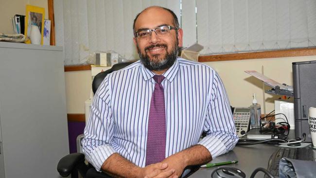 Lockyer Valley Medical Centre practice principal Usman Khan. Picture: Meg Bolton