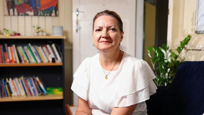 Women's Centre Cairns manager Nicole Dye and her staff are throwing their full support behind the candlelight vigil for domestic violence victims being held at the Cairns Wharf on Wednesday night. Picture: Brendan Radke