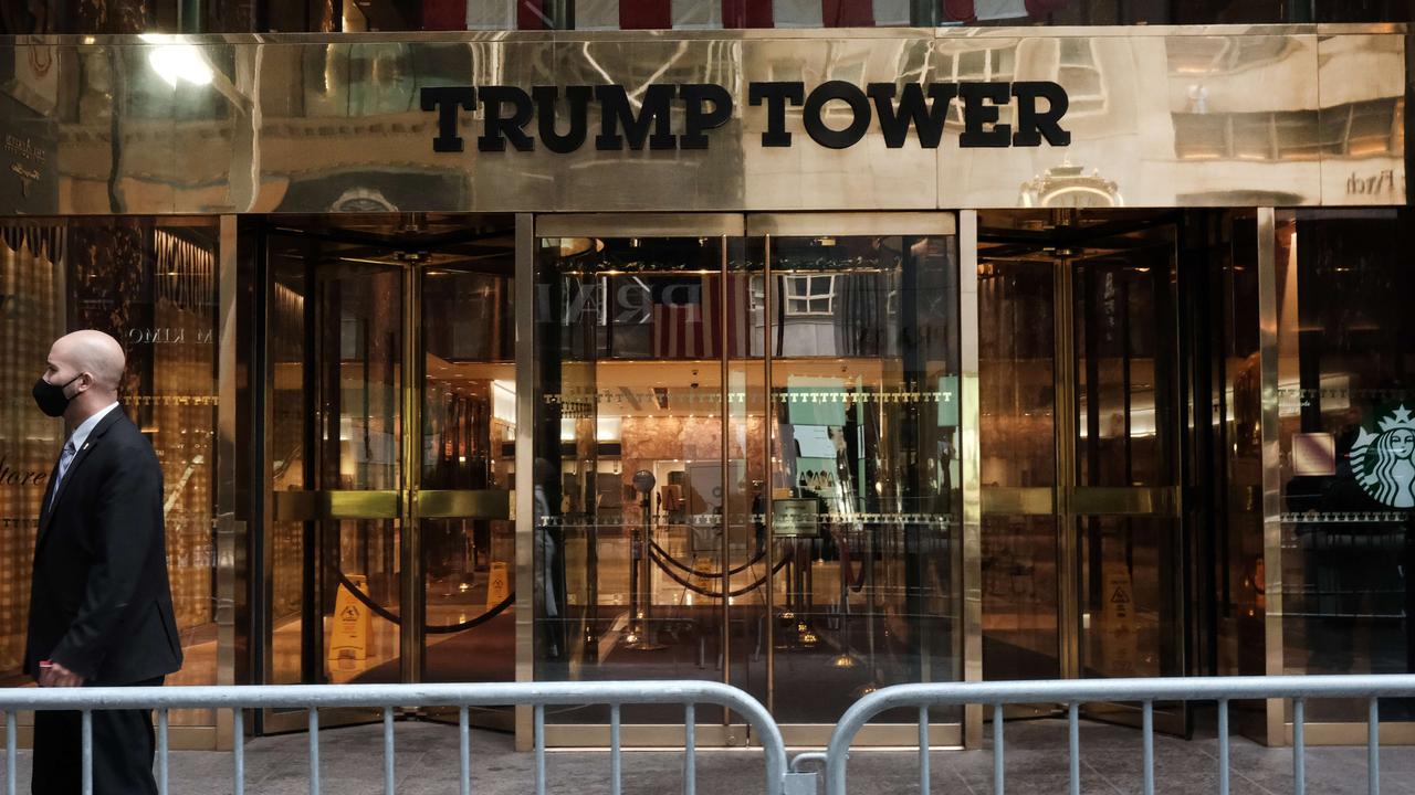 Mr Trump has ‘considerable debts’, with several major bills – including a loan repayment due on Trump Tower – on the horizon. Picture: Spencer Platt/Getty Images/AFP