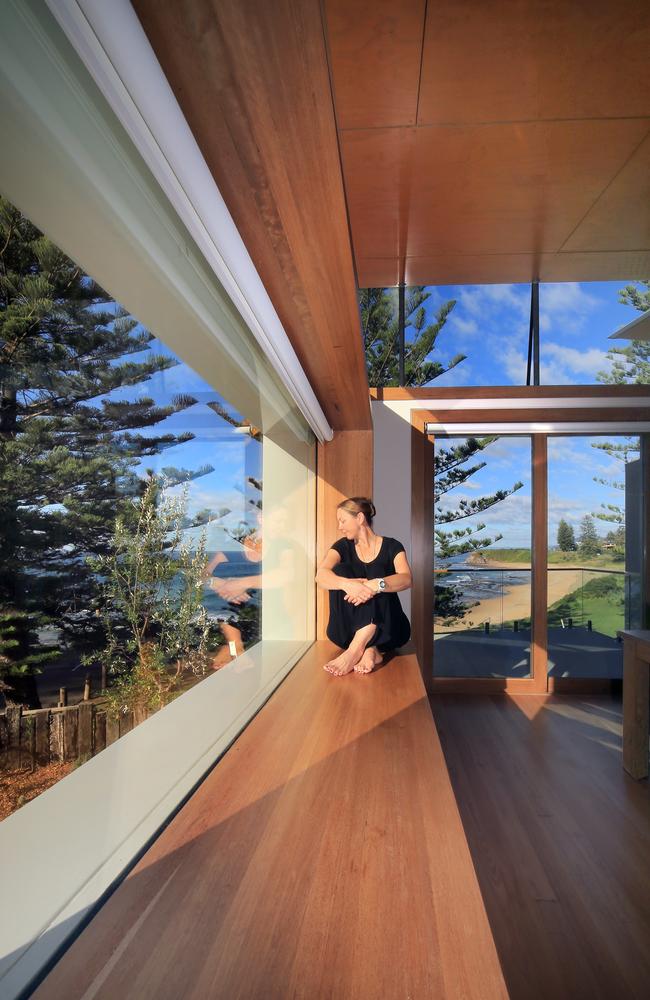 An extra-large reading window with an extraordinary view is another notable addition.