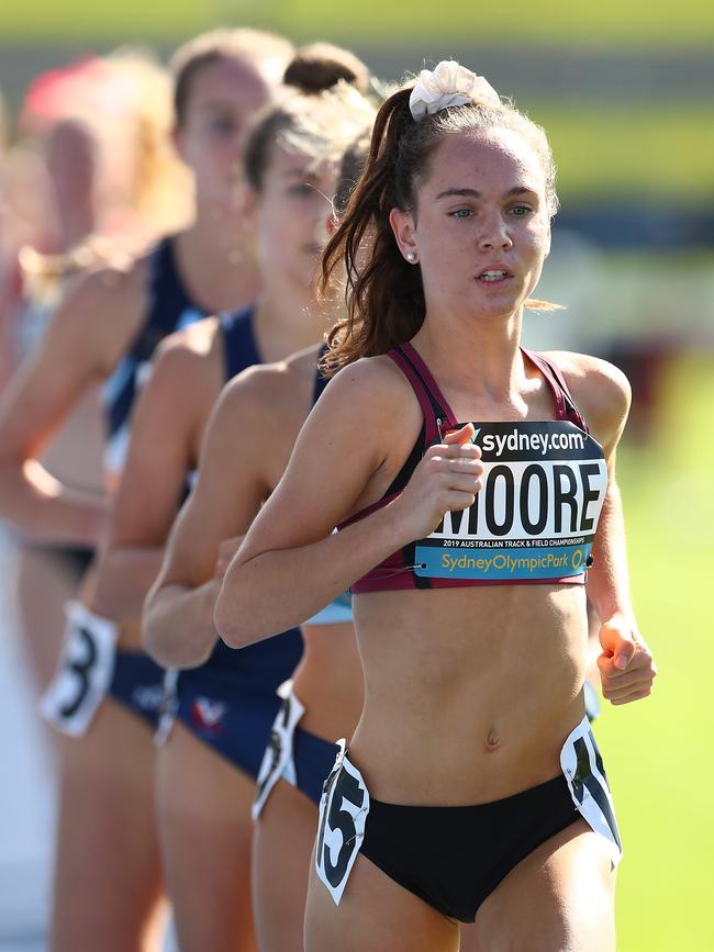 Brisbane State High School student Nikita Moore. (Photo by Kelly Defina/Getty Images)