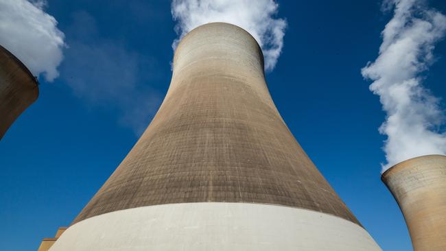 ­EnergyAustralia announced it would close the Yallourn coal-fired power station four years earlier than expected. Picture: Jason Edwards