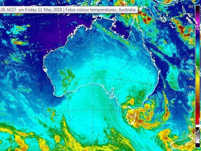 Southeast Australia is copping a battering. Picture: Bureau of Meteorology