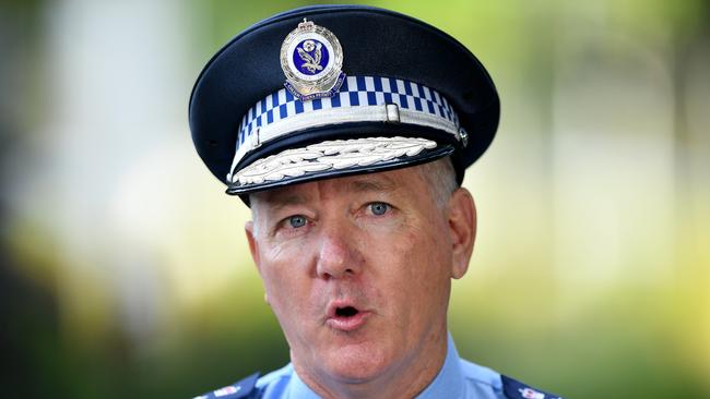 NSW Police Commissioner Mick Fuller. Picture: AAP