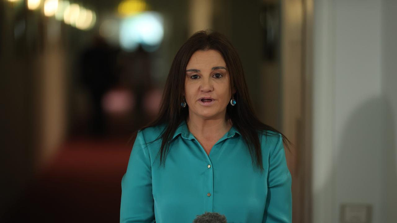 Independent senator Jacqui Lambie said she’d be ‘at the meat market’ before the AUKUS submarines were in the water. Picture: NCA NewsWire / Gary Ramage