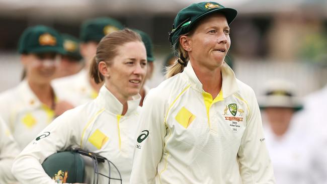 Meg Lanning of Australia. Photo by Mark Kolbe/Getty Images