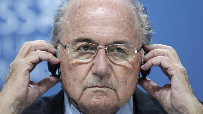 Former FIFA President Sepp Blatter.