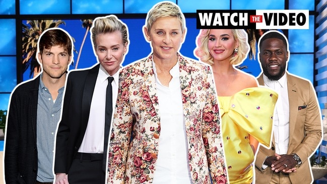 Ellen’s celeb friends come to her rescue