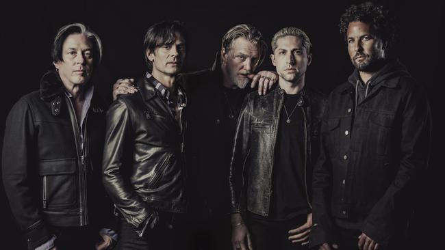 Supplied Entertainment American rock band Queens of the Stone Age. featuring Josh Homme