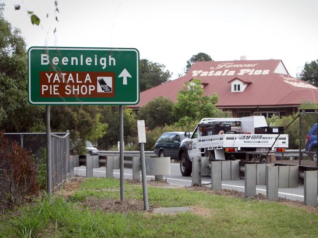 The famous Yatala Pie Shop off the Pacific Highway.