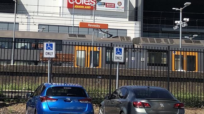 Revesby train station car park will get an additional 400 car spaces. Picture: Lawrence Machado