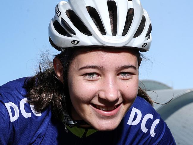 CYCLING - December 9th, 2020 - SA/NT Junior Cycling Championships taking place this week at the Adelaide Velodrome. Kaylee Dunn is one of the competitors. Picture: Sarah Reed