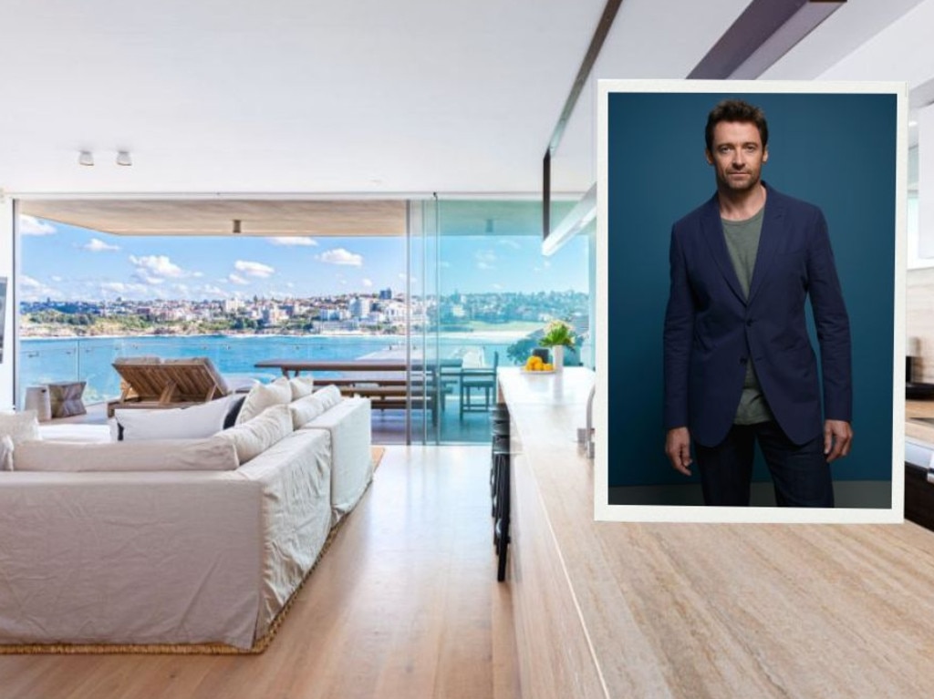 Hugh Jackman’s cracking Bondi pad.