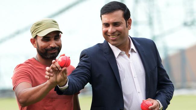 The IPL will set the tone for a hectic season, says former Test batsman VVS Laxman (right) Picture: AFP