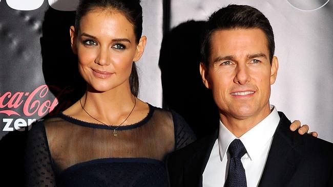 Katie Holmes and Tom Cruise at the 