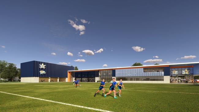 Concept plans for the Community Development and High Performance Centre in the Barlow Park precinct. Photo: North Queensland Cowboys.