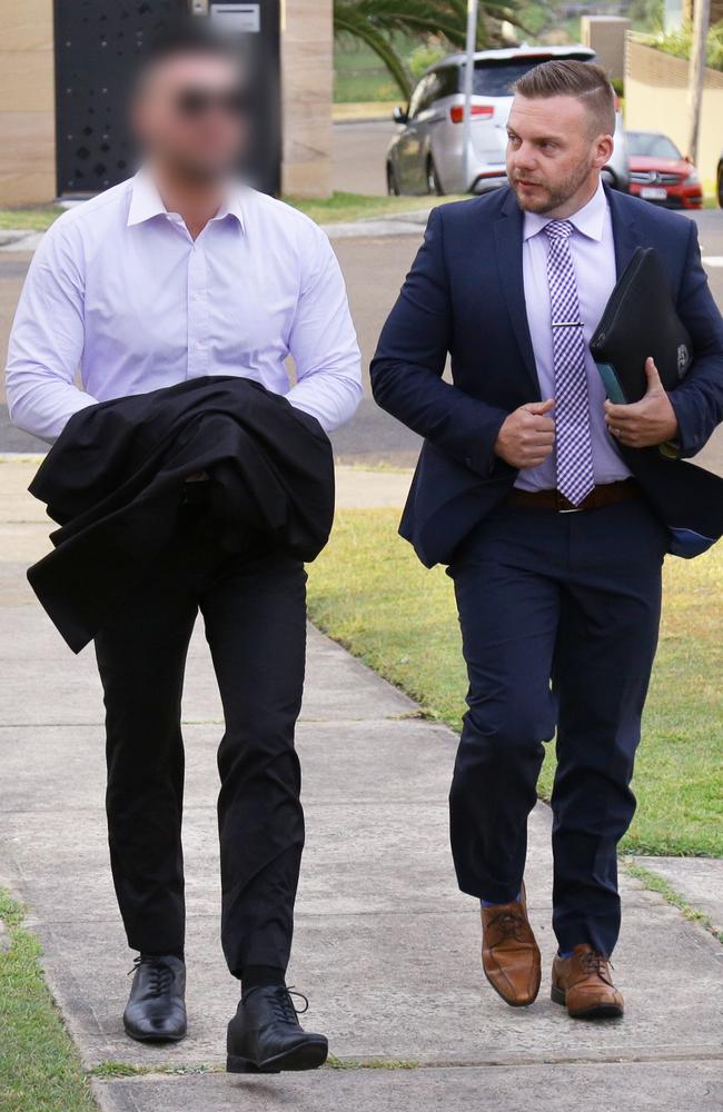 Salim Mehajer (left) is arrested over the allegedly staged car crash, but has now been granted $200,000 bail as he awaits trial.