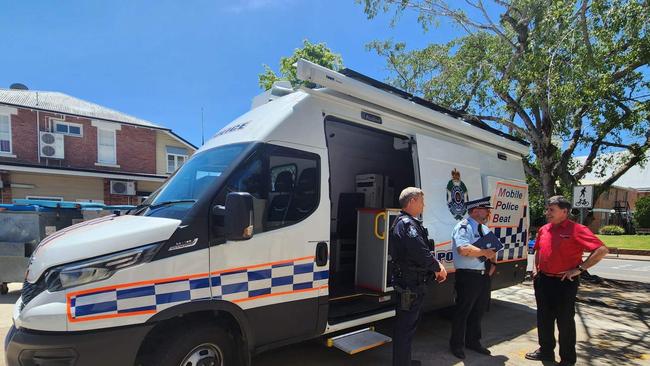 Maryborough has received a new solar-powered mobile police beat, one of 25 being rolled out across Queensland.