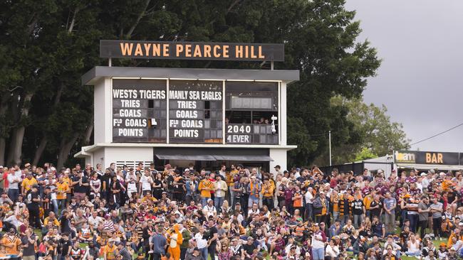 The bunker may not be in use for the clash between the Tigers and Gold Coast at Leichhardt Oval.