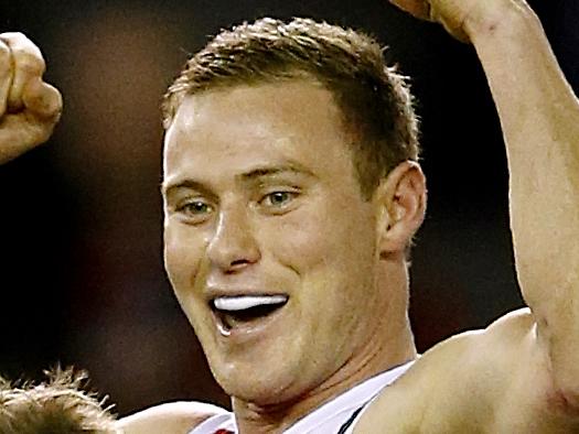 Essendon v St Kilda David Armitage Celebrates a goal 3rd term Picture:Wayne Ludbey