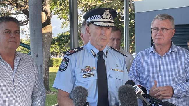 Queensland Police Commissioner Steve Gollschewski had barely pinned his new name badge on last week when he was on a plane to Townsville.