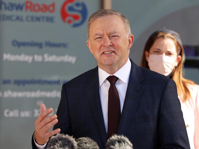 Labor leader Anthony Albanes. Picture: Liam Kidston