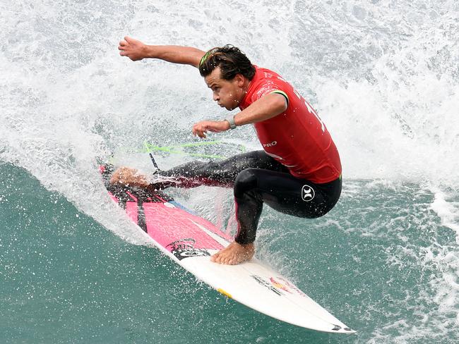 Bells Beach Julian Wilson (QLD, Australia) was defeated by Nat Young (California, USA) in their Round 3 match up. Picture: Jason Sammon Monday 5th April 2015