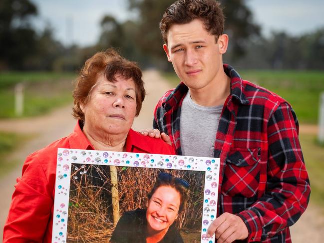 Alicia Little’s mother Lee and Alicia's eldest child Ariki. Picture: Mark Stewart