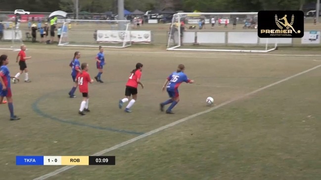 REPLAY: Premier Invitational - Gold Coast Football - TKFA vs Robina (U10/11 Girls)