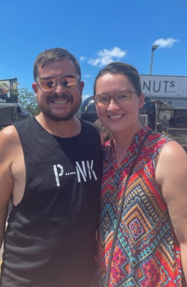 Leon and Liz at the Chilli festival 2023.